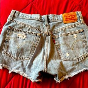 Levi’s 501 original denim shorts